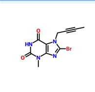 CAS: 666816-98-4|8-Bromo-7-(tetapi-2-ynil)-3-metil-1H-purin-2,6(3H,7H)-dion